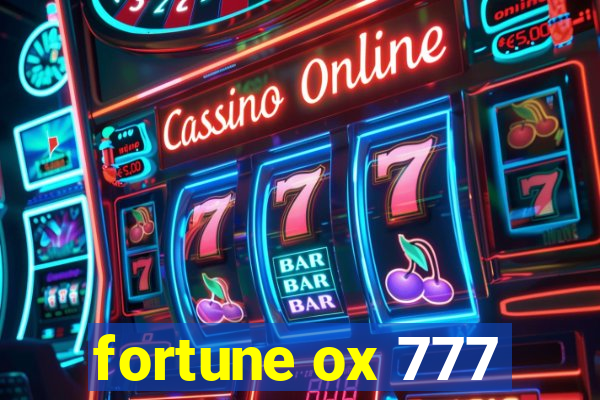 fortune ox 777