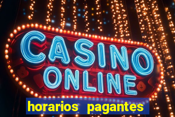 horarios pagantes fortune mouse