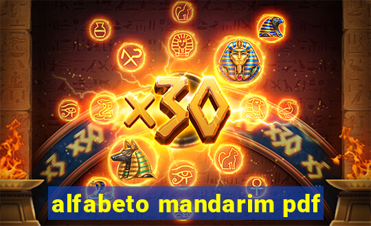 alfabeto mandarim pdf