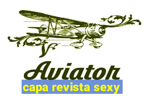 capa revista sexy