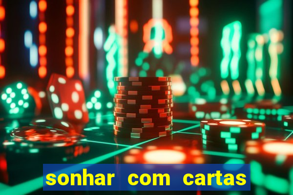 sonhar com cartas de baralho no chao