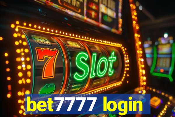 bet7777 login