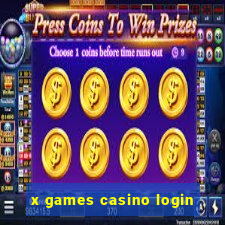 x games casino login